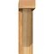 Ekena Millwork Traditional Block Rough Sawn Bracket w/ Offset Brace, Western Red Cedar, 4"W x 14"D x 14"H BKT0402X14X14TRA05RWR - alternate 2